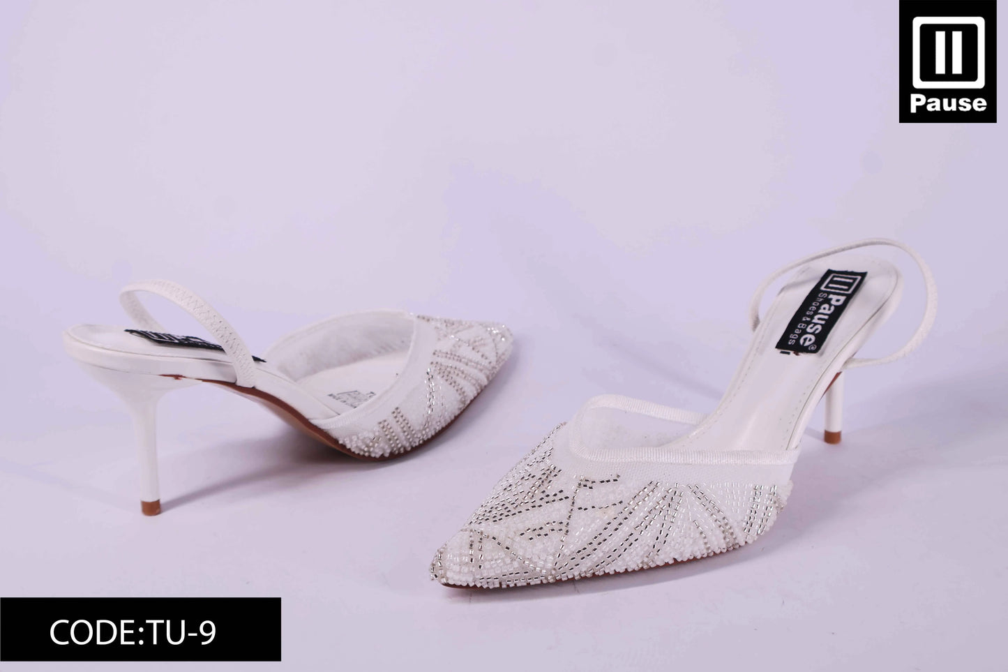 TU-9  SLINGBACK HEELS