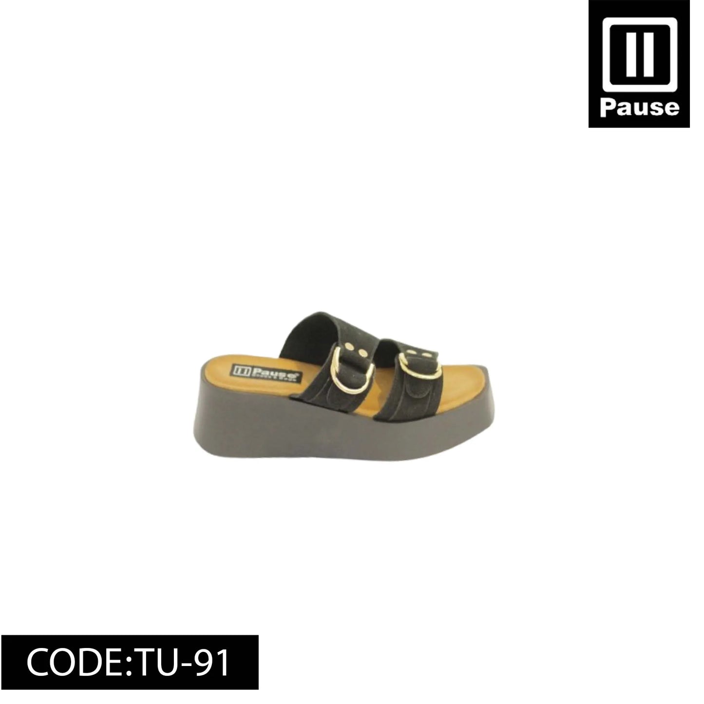 TU-91 2 STRAP SLIPPERS