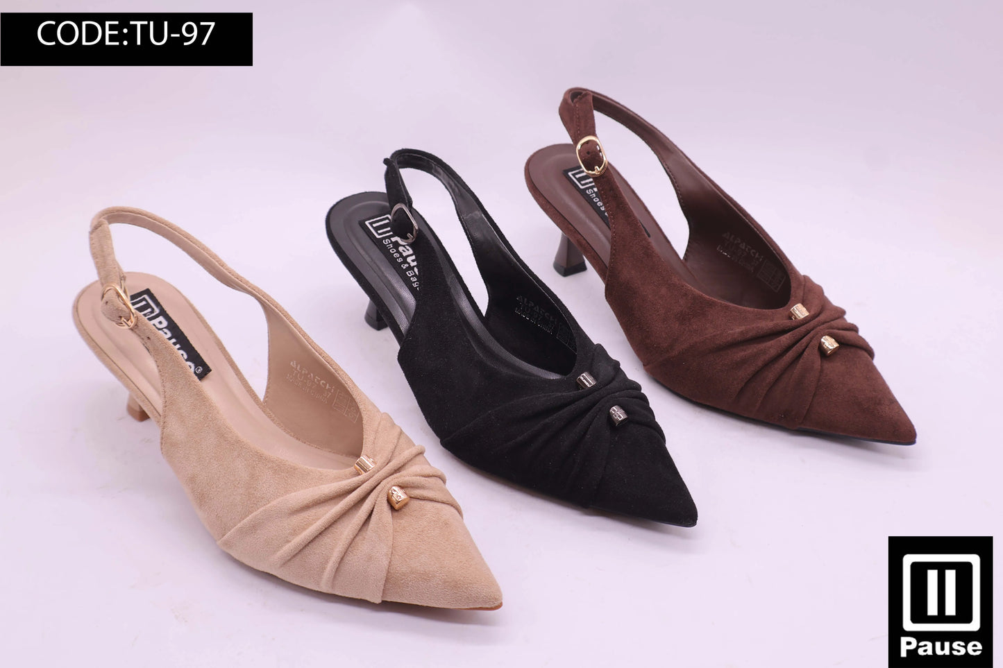 TU-97 SLINGBACK HEELS