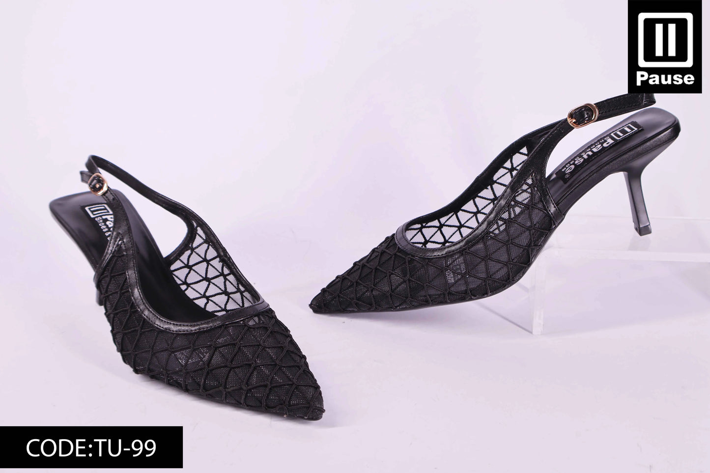 TU-99 SLINGBACK HEELS