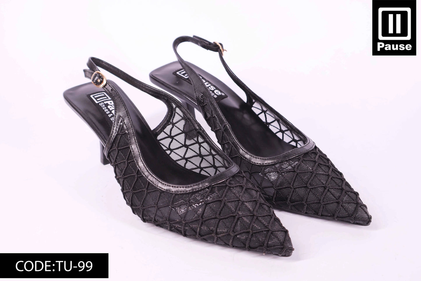 TU-99 SLINGBACK HEELS