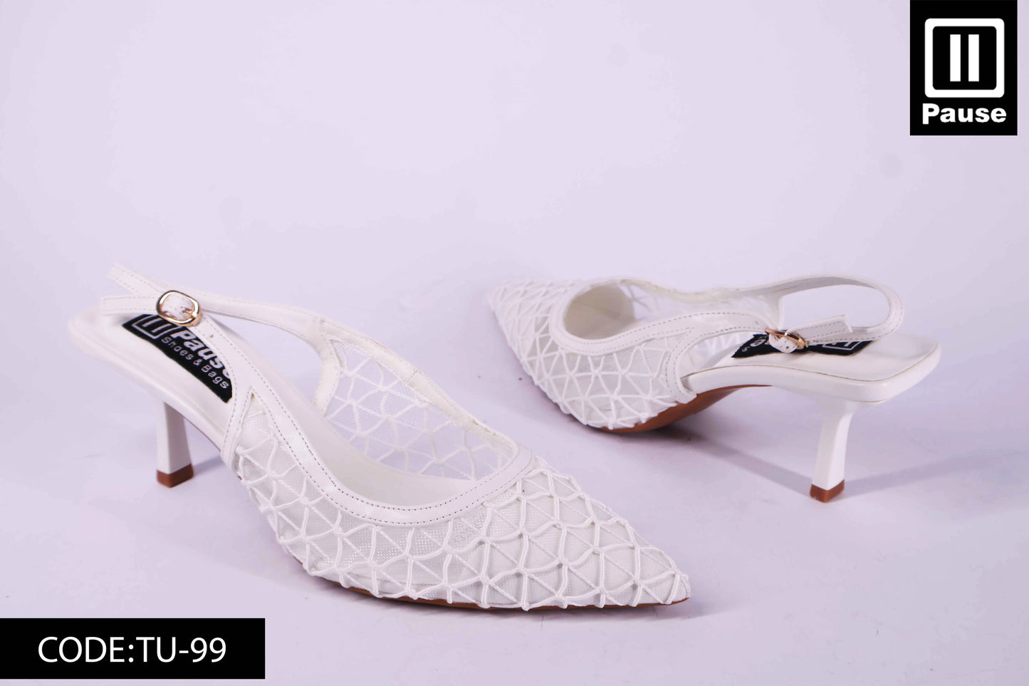 TU-99 SLINGBACK HEELS