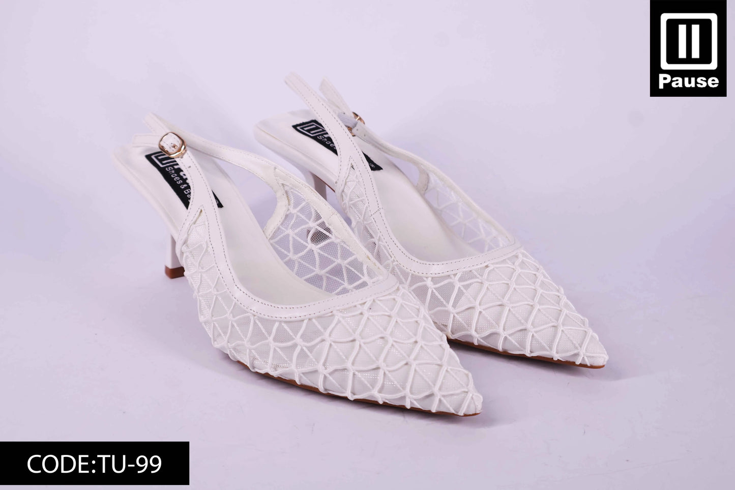 TU-99 SLINGBACK HEELS