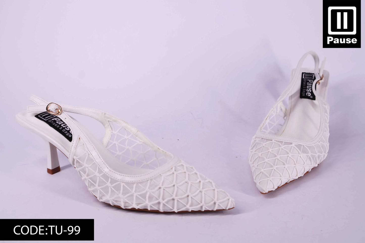 TU-99 SLINGBACK HEELS