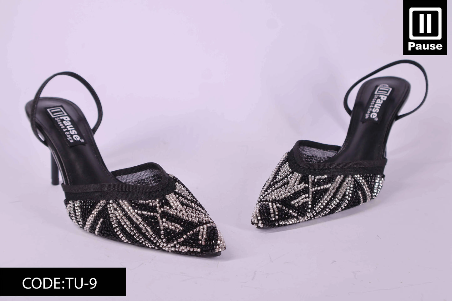 TU-9  SLINGBACK HEELS
