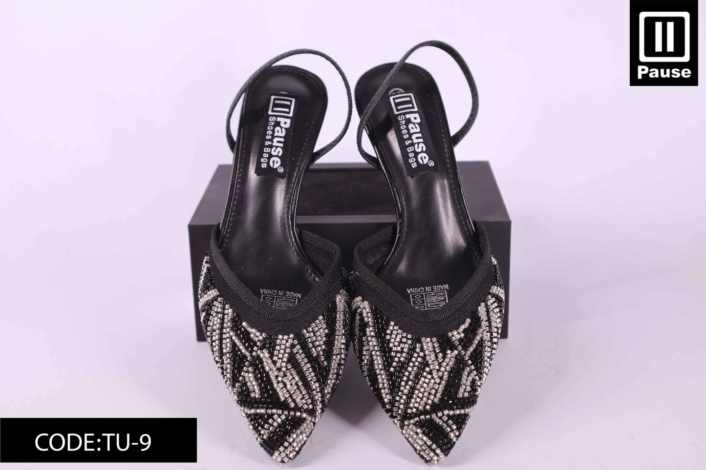 TU-9  SLINGBACK HEELS