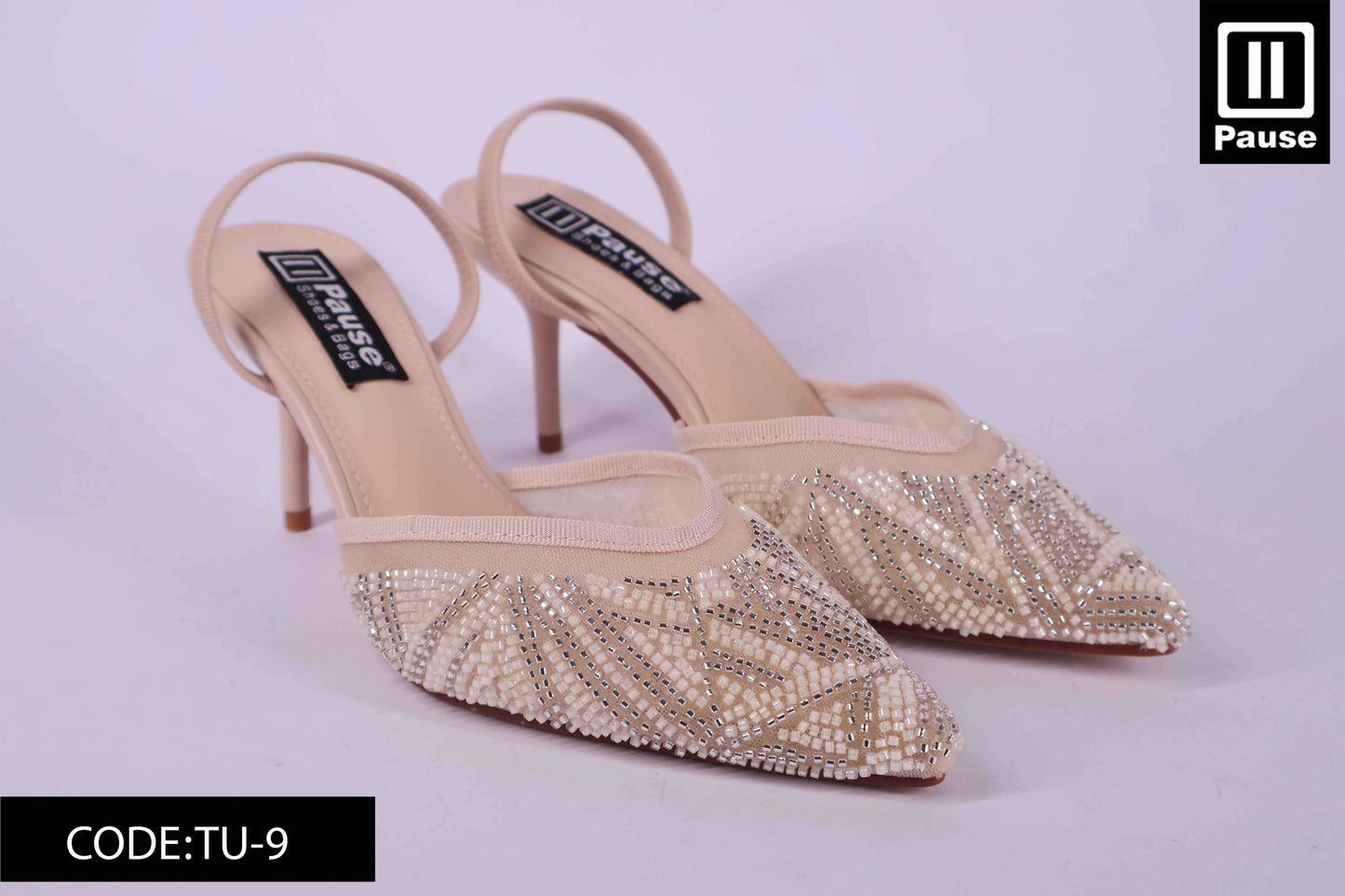 TU-9  SLINGBACK HEELS