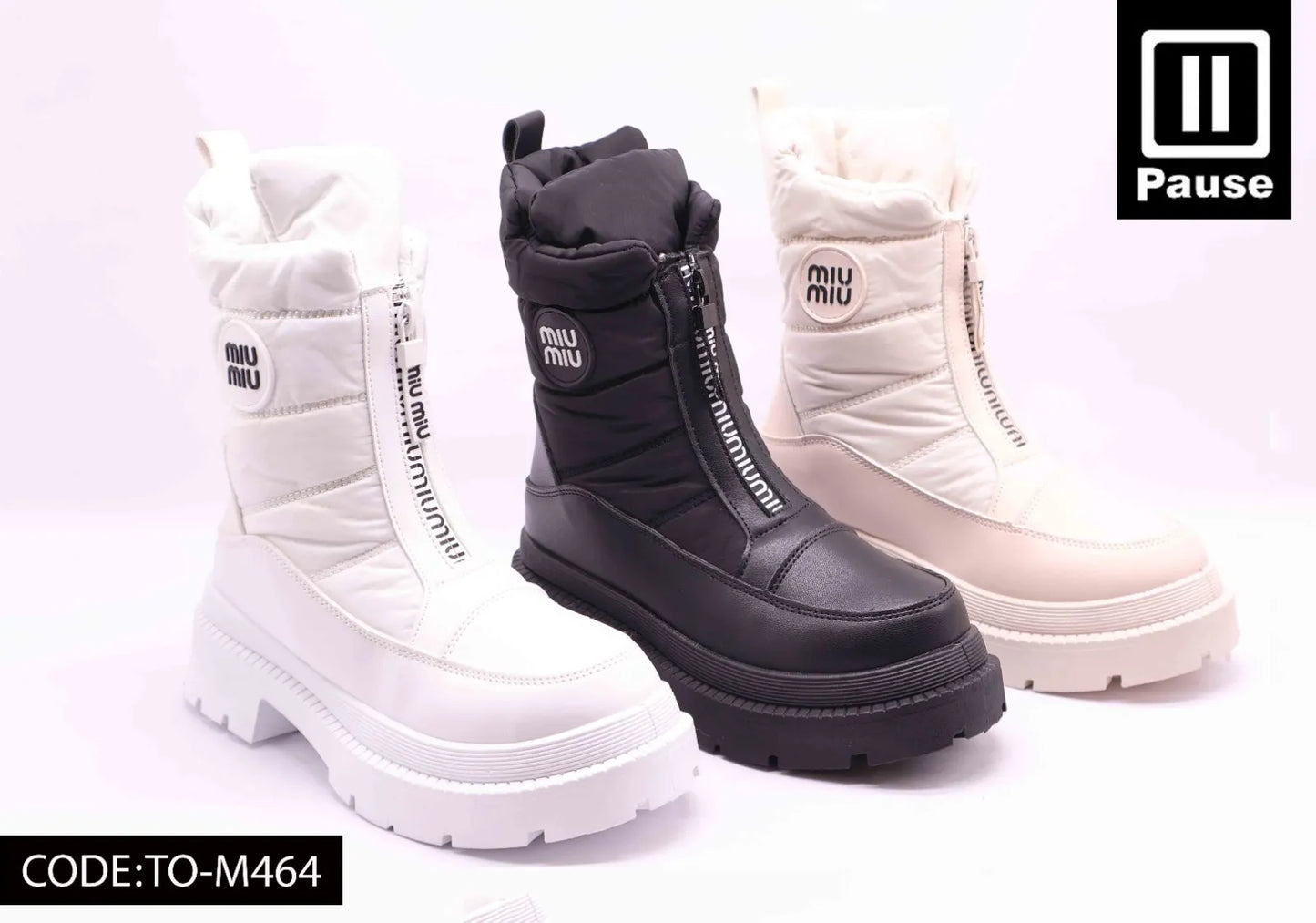 TO-M464 MIU CHELSEA BOOTS