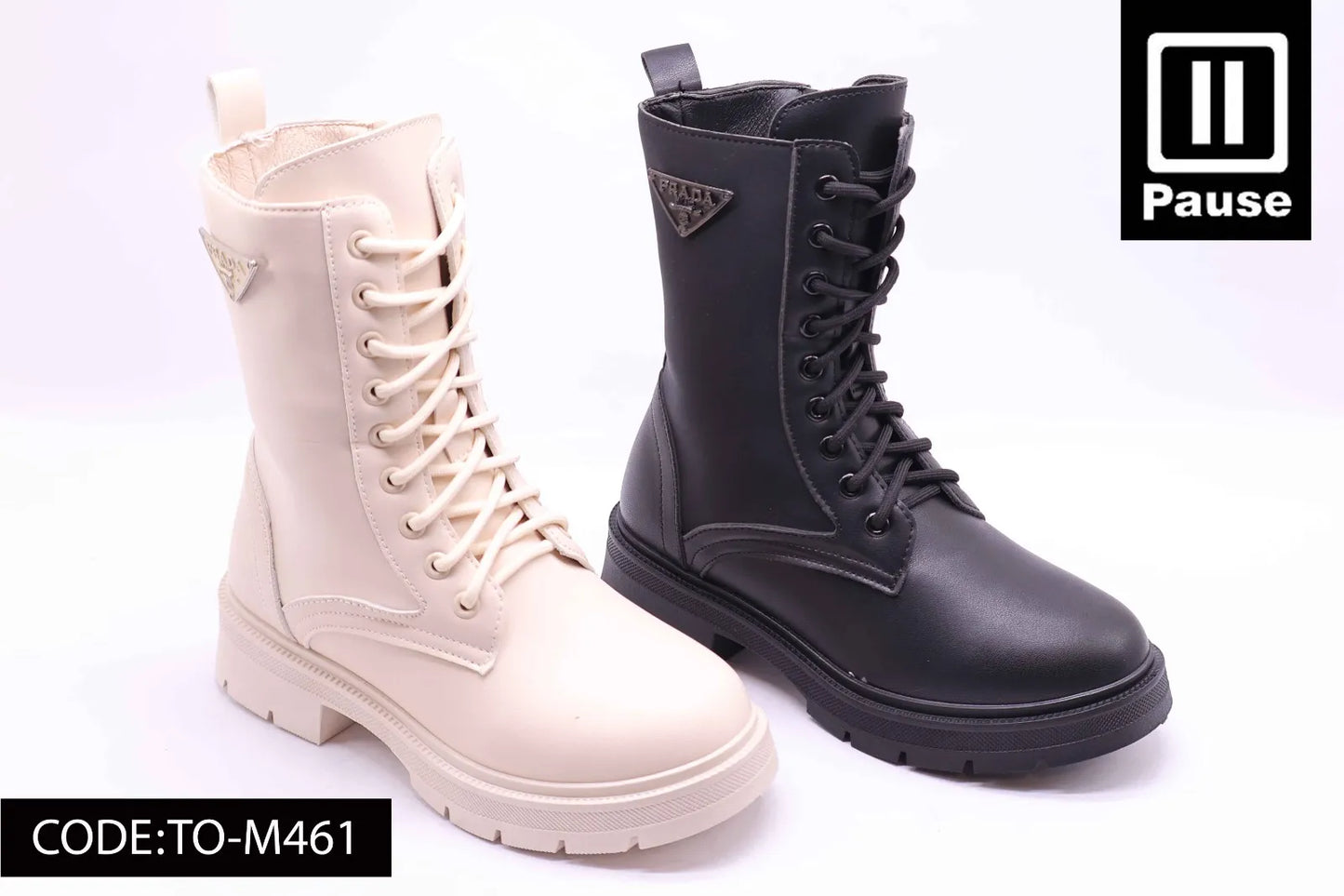 TO-M461 PRADA COMBAT BOOTS