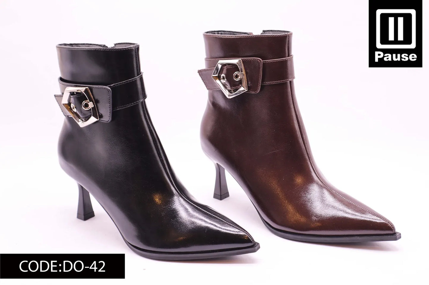 DO-42 HEELED ANKLE BOOTS