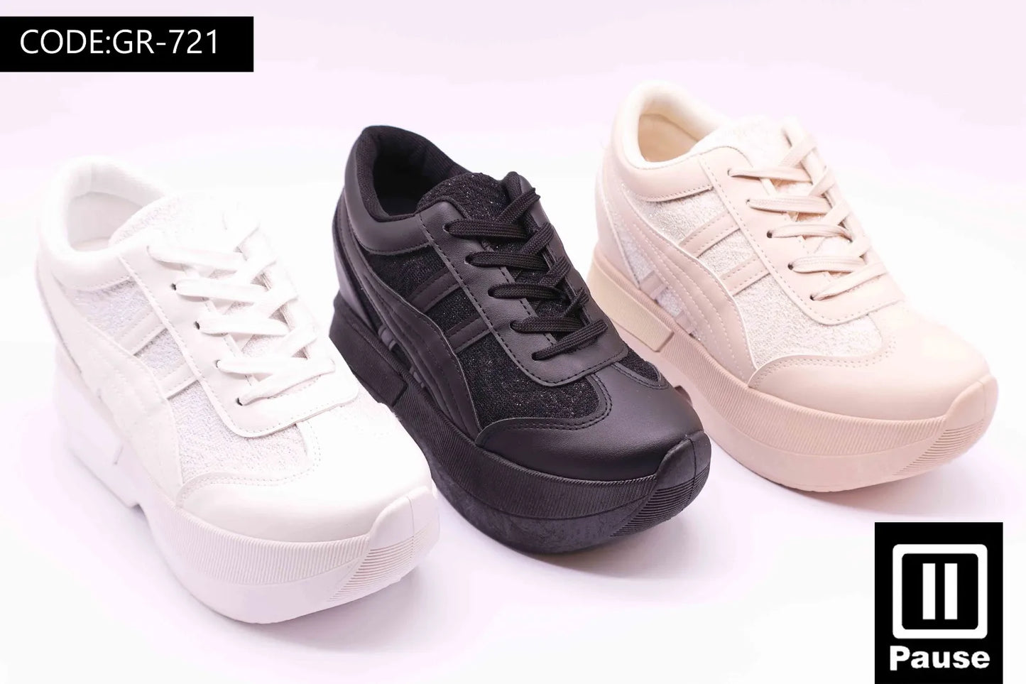 GR-721 INNER HEELS SNEAKER