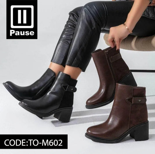 TO-M602 HEELED ANKLE BOOTS