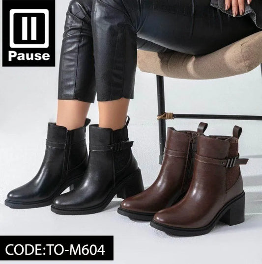 TO-M604 HEELED ANKLE BOOTS