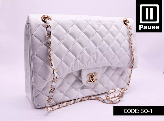 SO-1 CHANNEL SHOULDER BAG