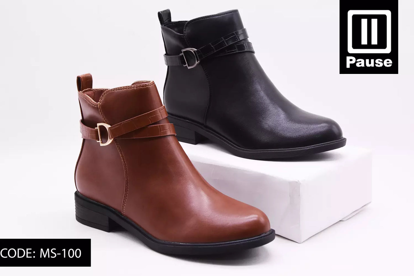 MS-100 ANKLE BOOTS