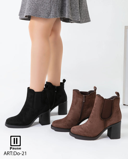 DO-21 HEELED ANKLE BOOTS
