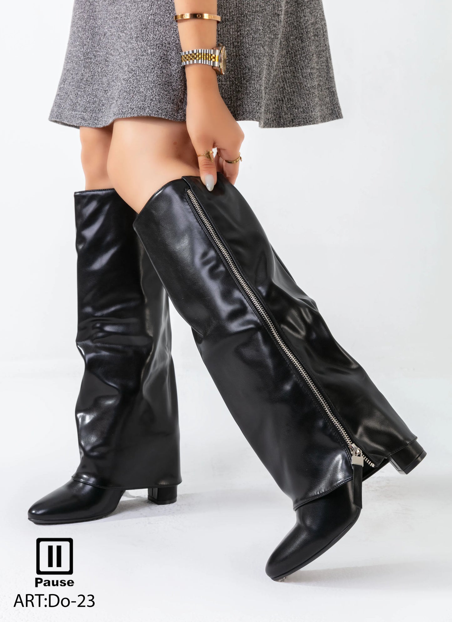 DO-23 KNEE-HIGH BOOTS