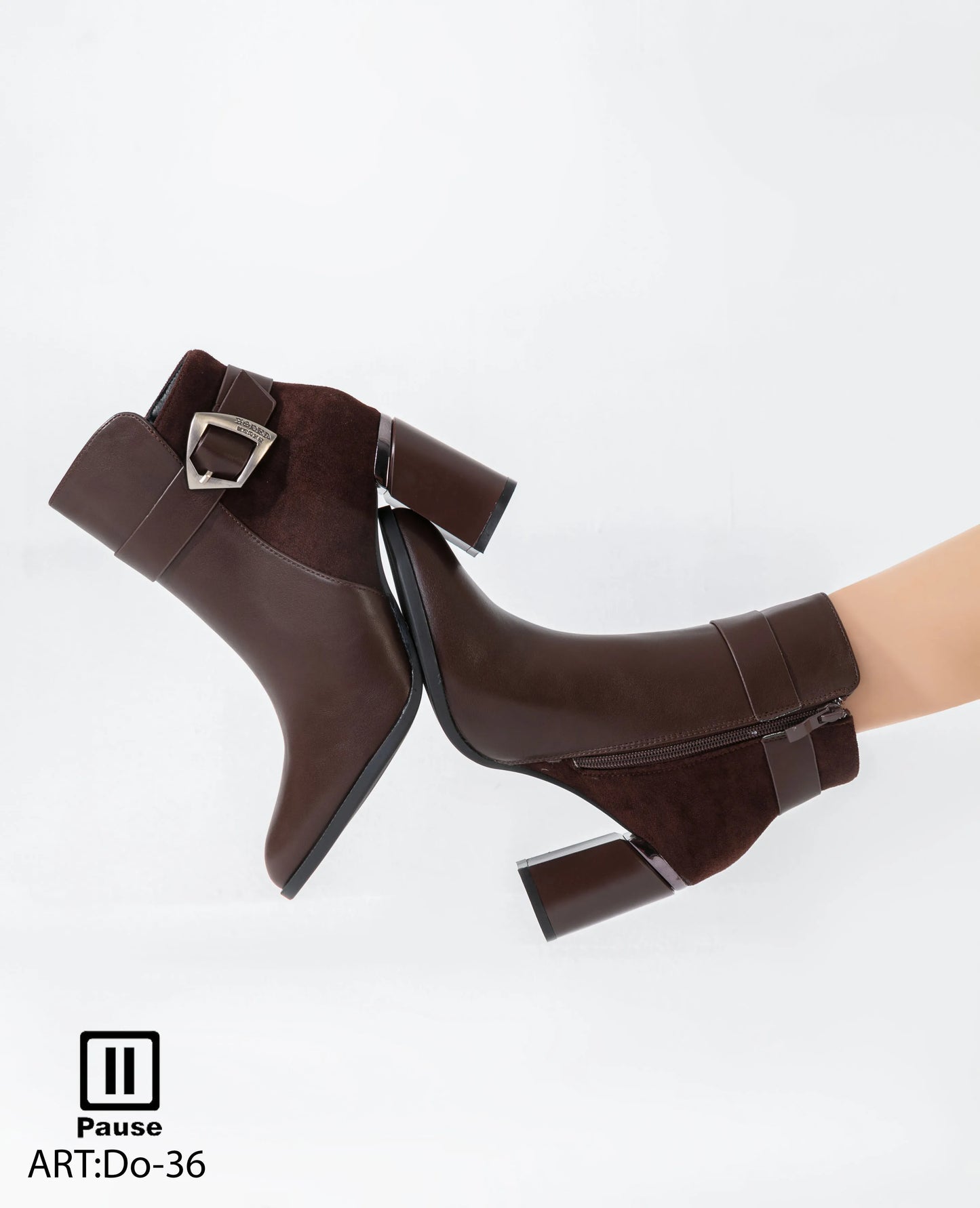 DO-36 HEELED ANKLE BOOTS