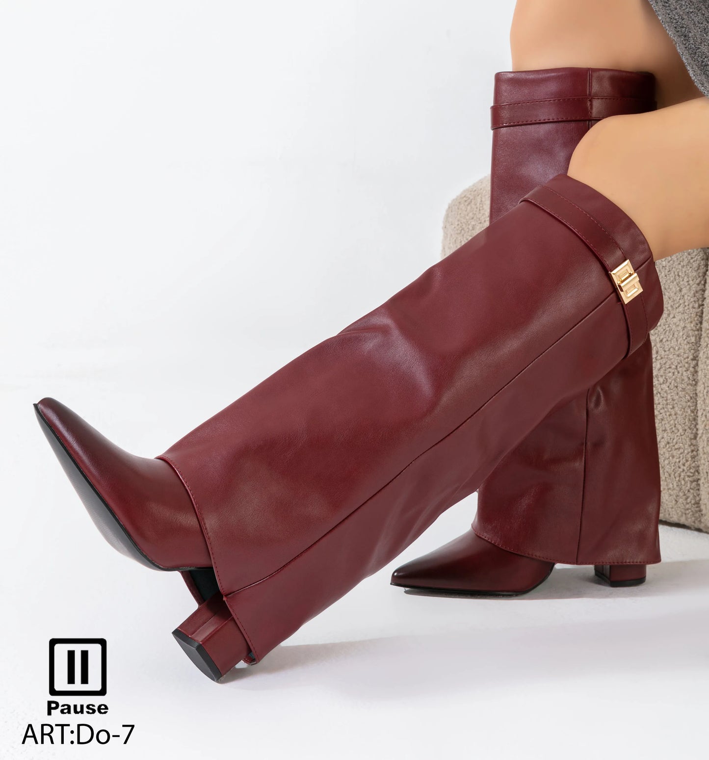 DO-7  KNEE- HIGH BOOTS