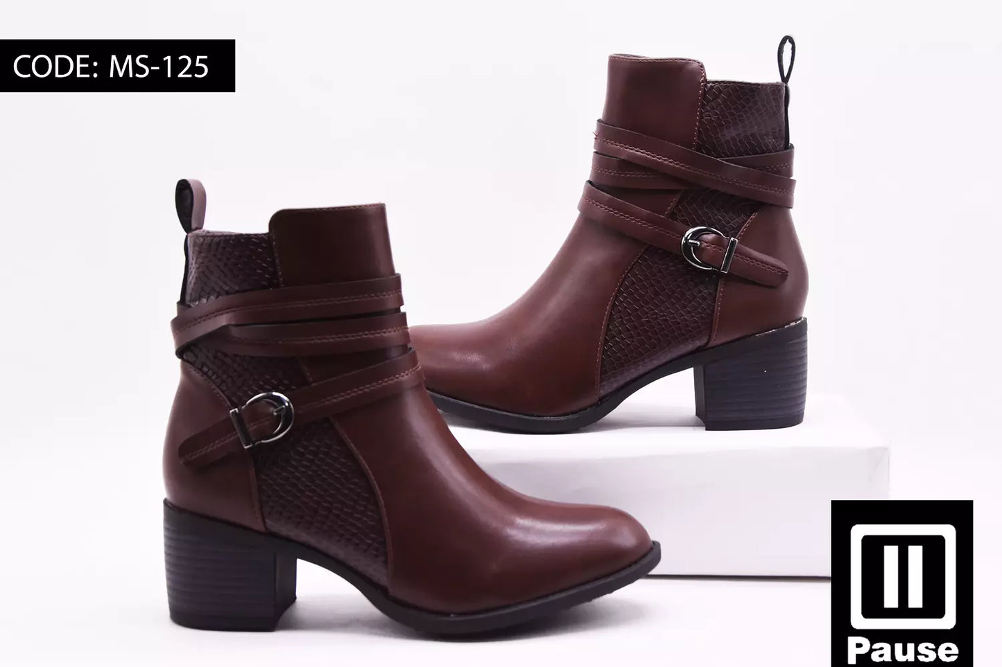 MS-125 HEELED ANKLE BOOST