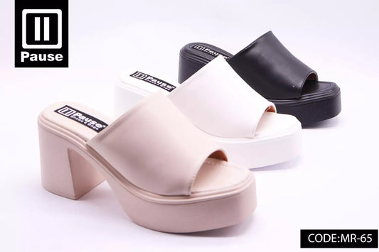 MR-65 HEELED SLIPPER