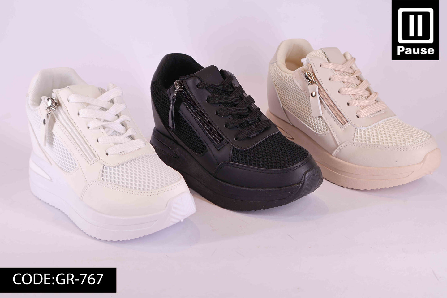 GR-767 INNER HEELS SNEAKER