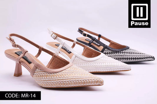 MR-14 SLINGBACK HEELS