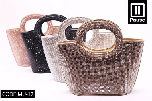 MU-17 GLITTER HANDBAG