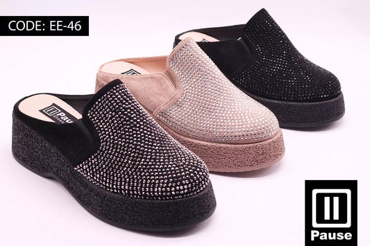 EE-46 GLITTER CLOGS