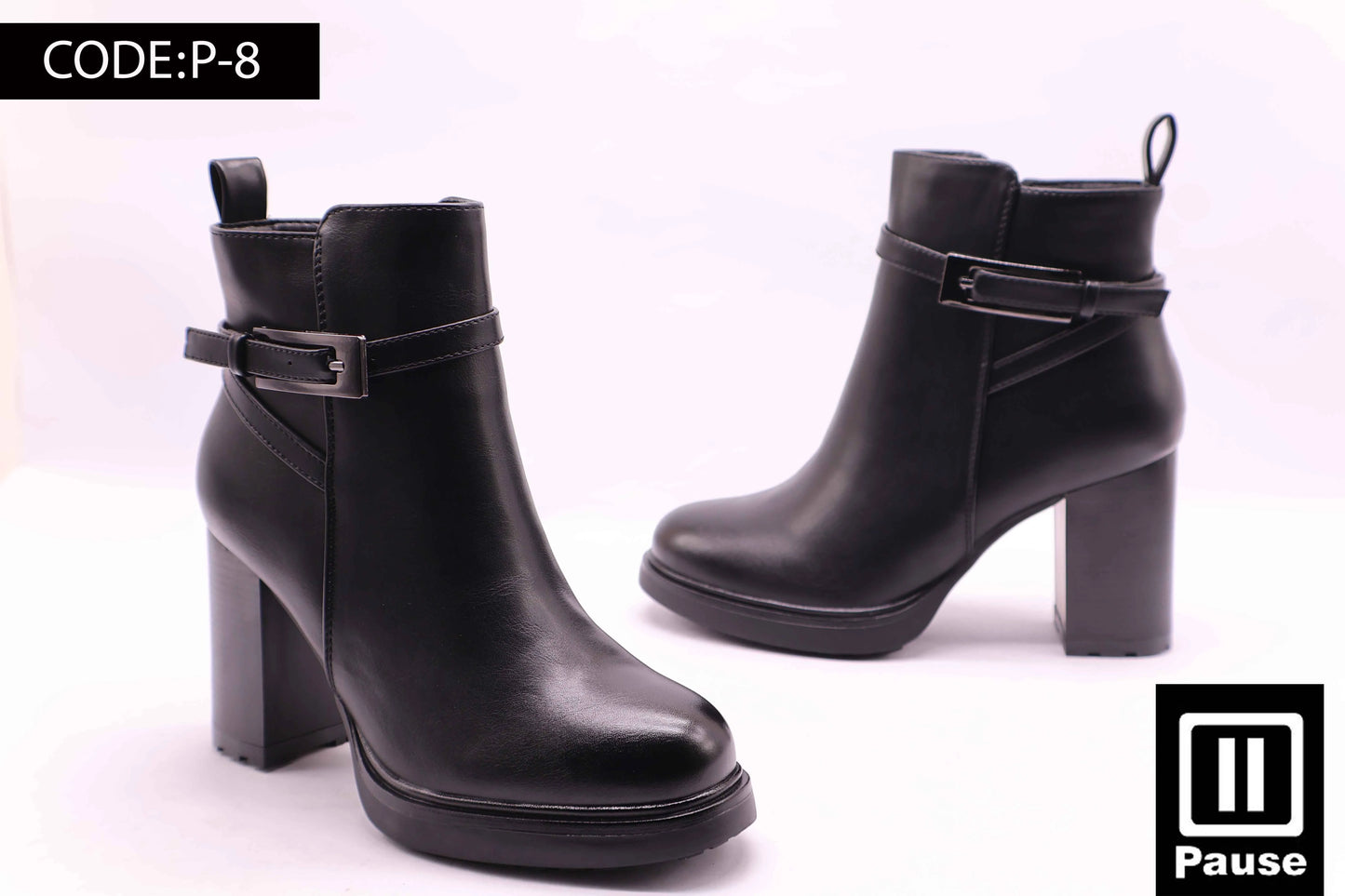 P-8 Heeled ankle boots