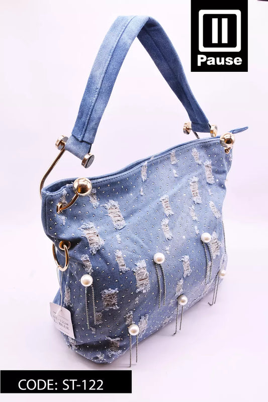 ST-122 JEANS TOTE BAG