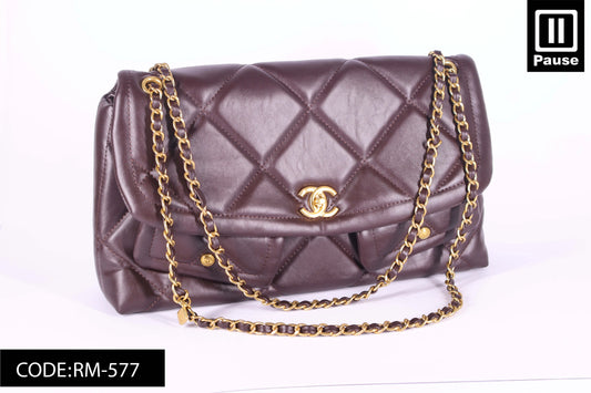 RM-577 CHANNEL CROOSBODY BAG