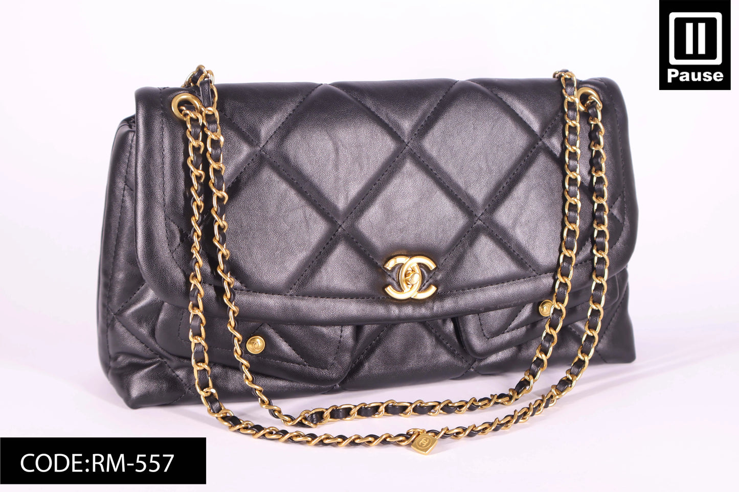 RM-577 CHANNEL CROOSBODY BAG
