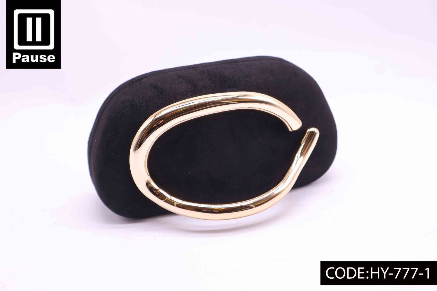 HY-777-1  Suede Clutch