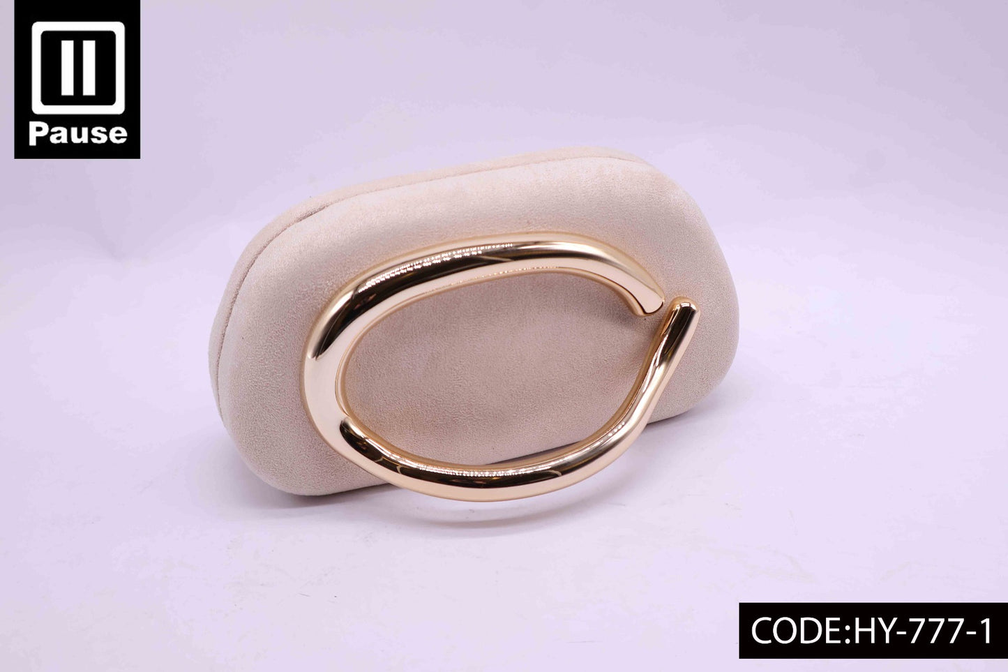 HY-777-1  Suede Clutch