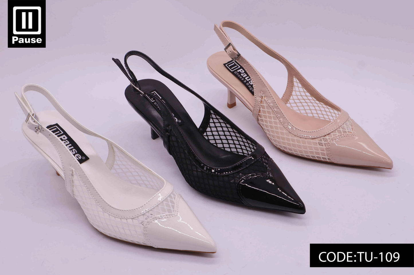 TU-109 SLINGBACK HEELS
