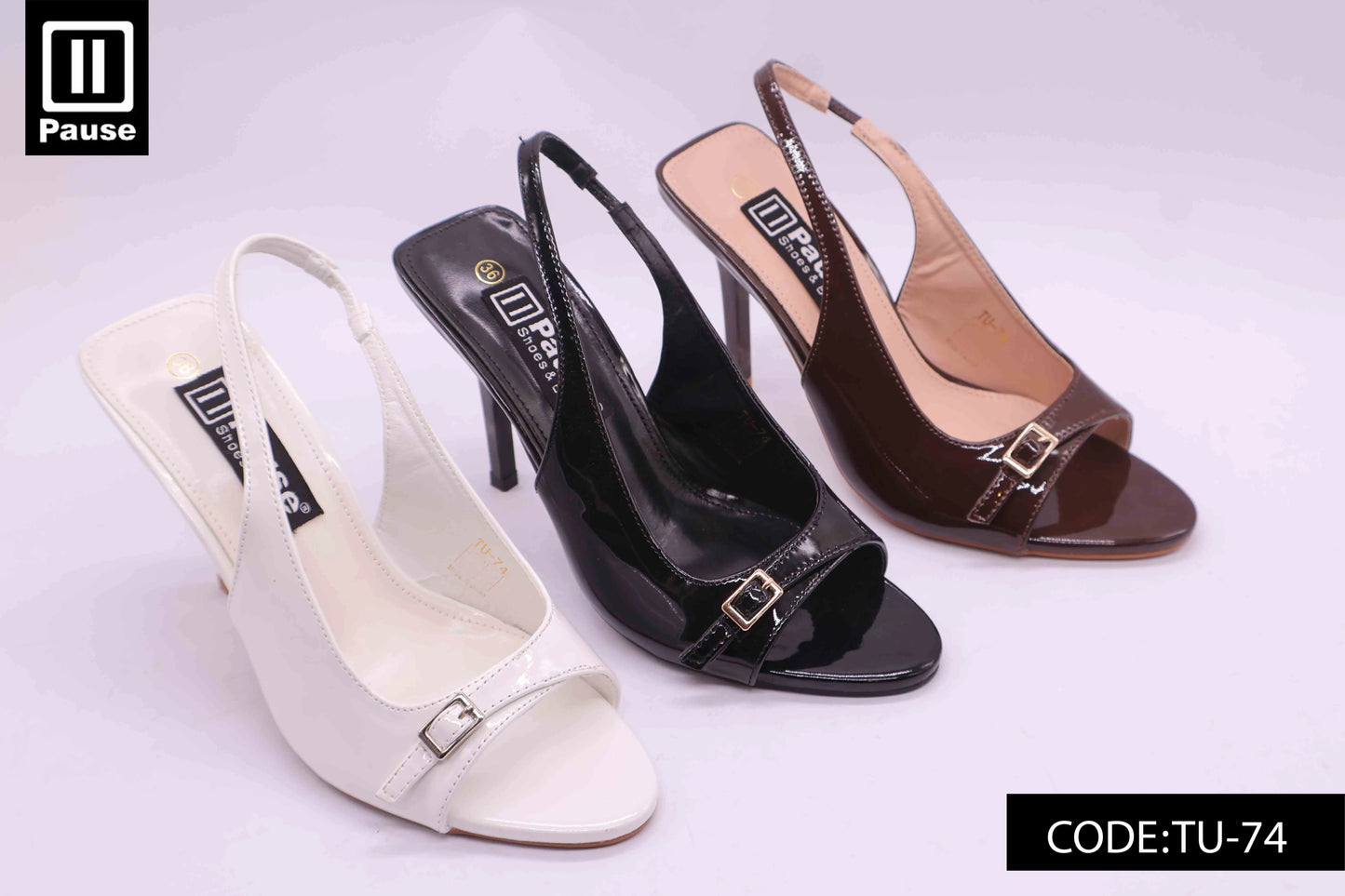 TU-74 HEELED SANDAL