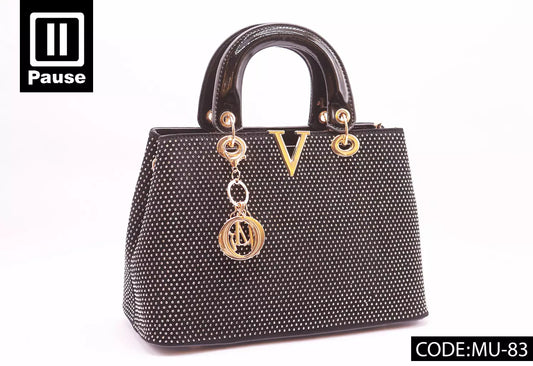 MU-83 GLITTER HANDBAG