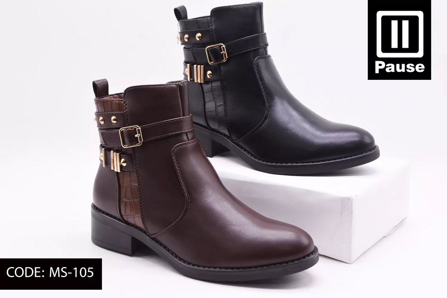 MS-105 ANKLE BOOTS